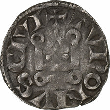 Frankrijk, Louis VIII-IX, Denier Tournois, 1223-1244, Billon, FR+, Duplessy:188