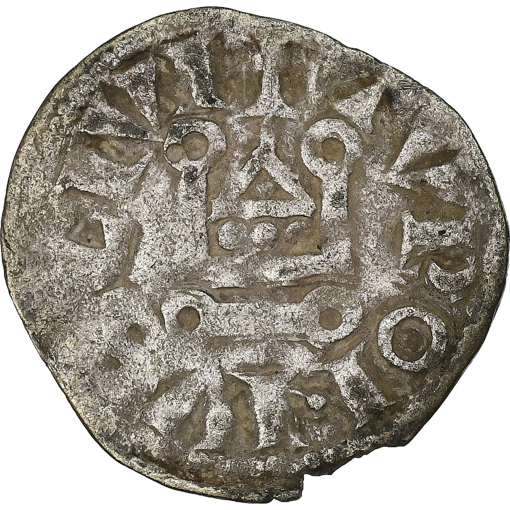 Frankrijk, Louis VIII-IX, Denier Tournois, 1223-1244, Billon, FR+, Duplessy:188