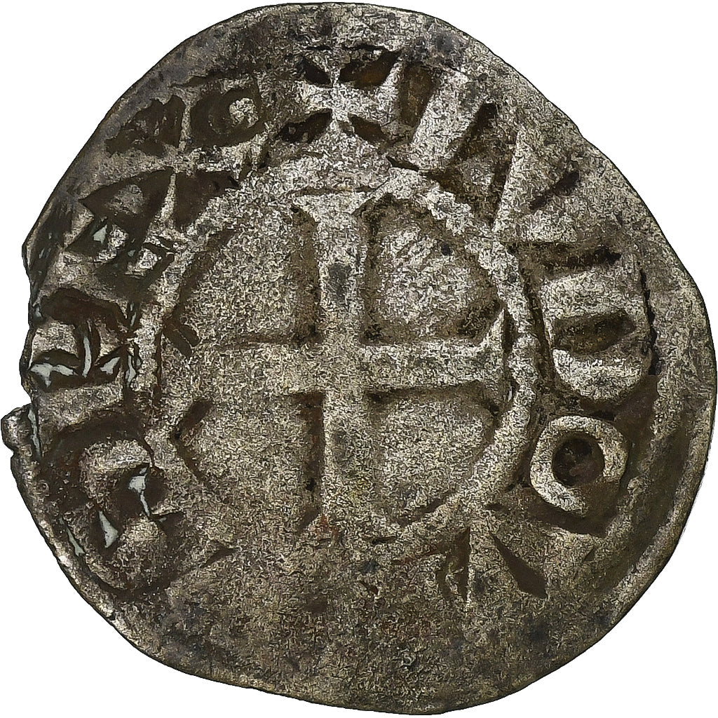 Frankrijk, Louis VIII-IX, Denier Tournois, 1223-1244, Billon, FR+, Duplessy:188