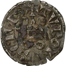 Francja, Louis IX, Denier Tournois, 1245-1270, Bilon, VF(20-25), Duplessy:193