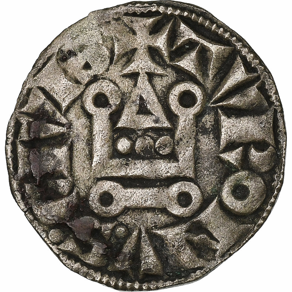 Frankrijk, Louis IX, Denier Tournois, 1245-1270, Billon, ZF, Duplessy:193