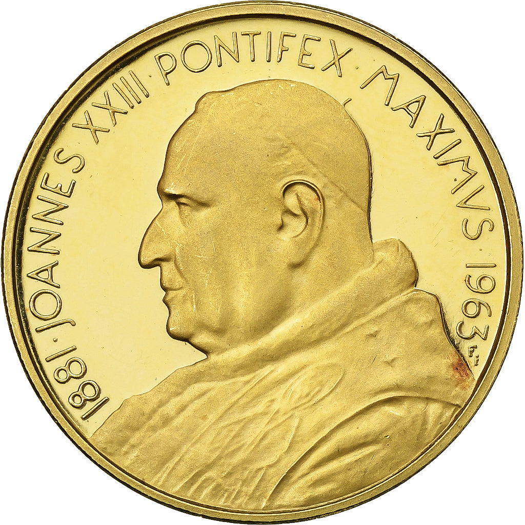 Vaticano, medaglia, Giovanni XXIII, In Memoriam, 1963, Oro, SPL