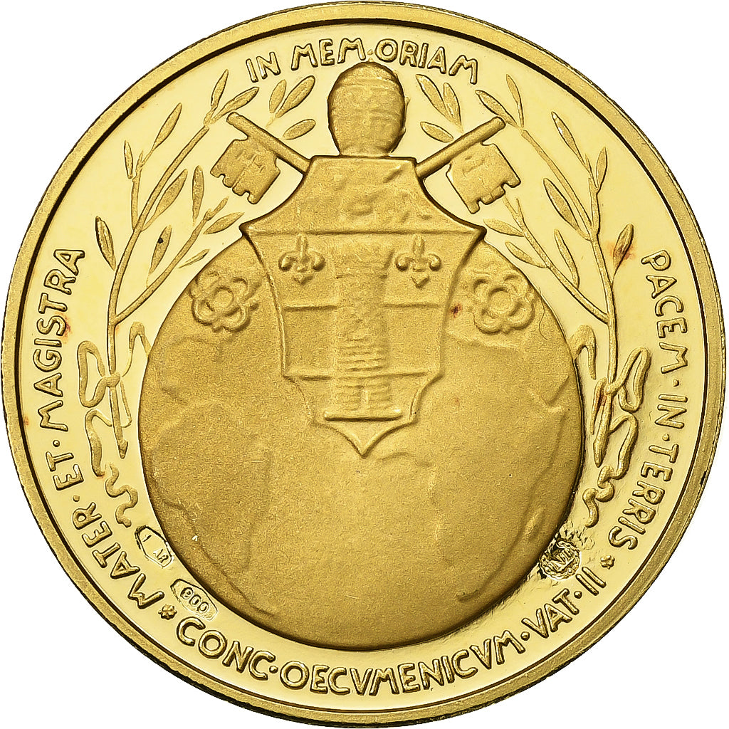 Vaticano, medaglia, Giovanni XXIII, In Memoriam, 1963, Oro, SPL
