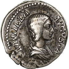 Plautilla, Denarius, 202-205, Rome, Silver, EF(40-45), RIC:367