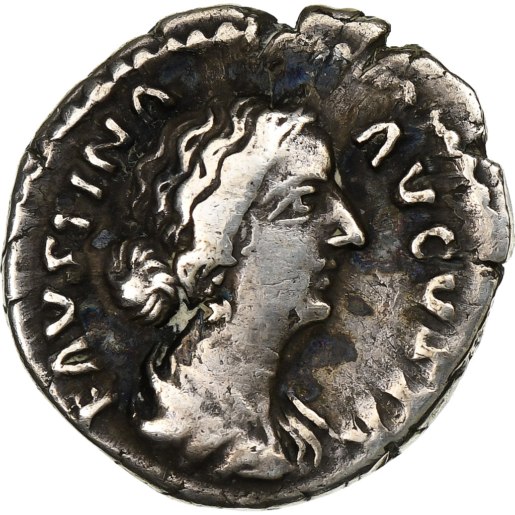 Faustina II, Denarius, 161-176, Rome, Silber, S+, RIC:690