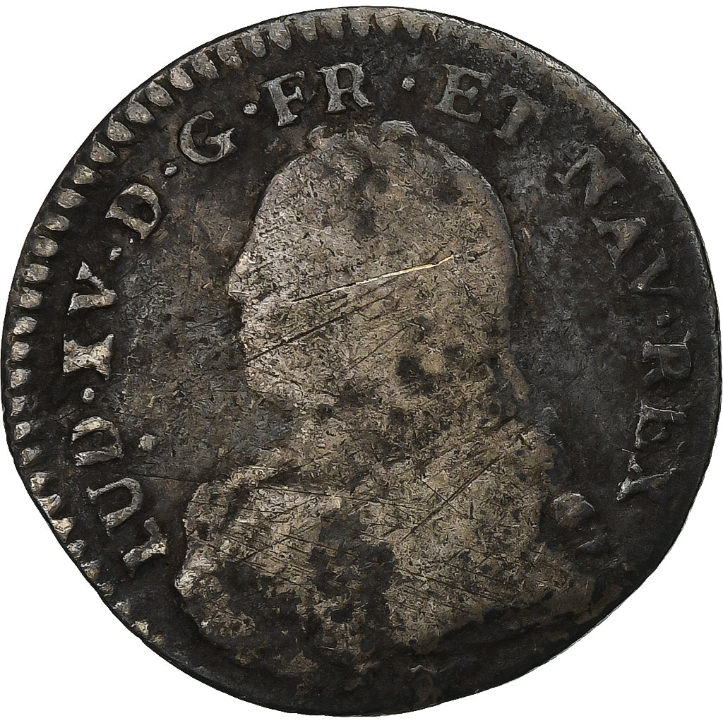 France, Louis XV, 1/10 Écu aux branches d'olivier, 1726, Paris, 2nd semestre