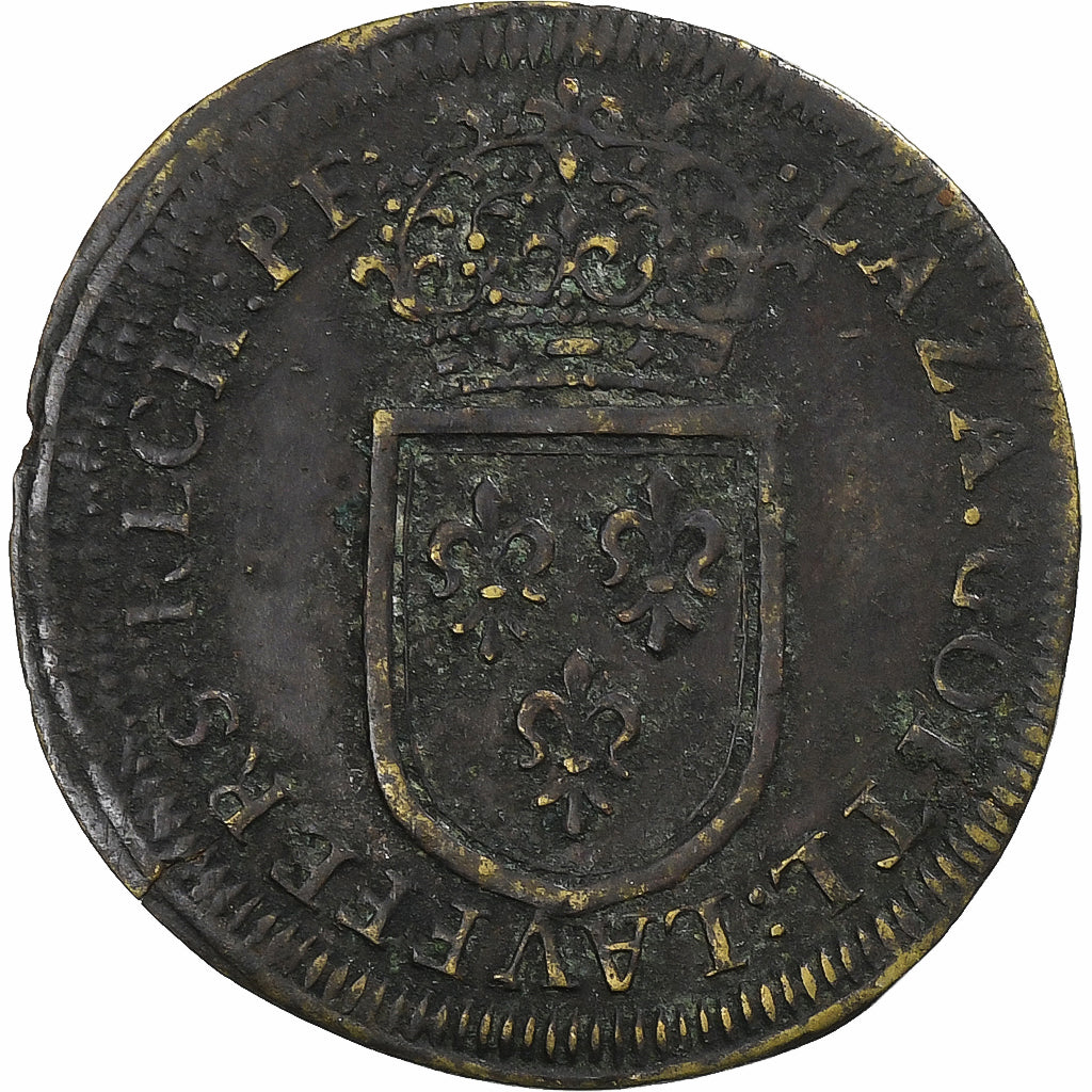 Allemagne, Nuremberg token, Louis XIV, 1680 ?, Nuremberg, Laiton, TTB+