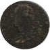 France, Louis XVI, 2 sols François, 1792 / AN 4, Lille, Copper, VF(20-25)