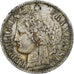 France, 2 Francs, Cérès, 1870, Paris, Argent, TB+, Gadoury:530