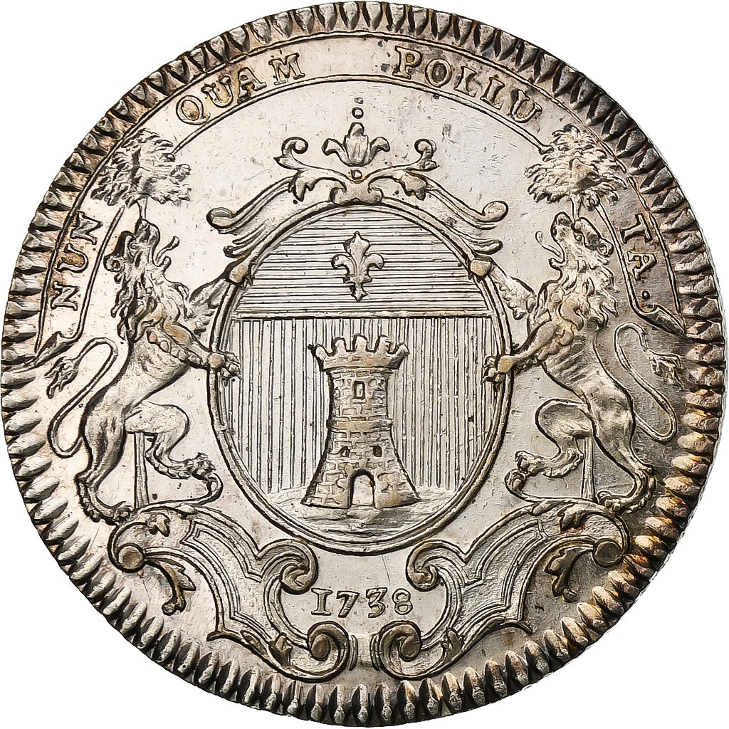 France, Token, Louis XVI, Chambre de Commerce de Bayonne, 1738, Silver, Restrike