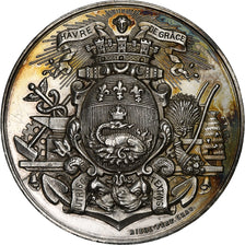 Francia, medaglia, caisse d'Epargne du Havre, 1822, Argento, Rieul, SPL-