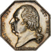 France, Jeton, Louis XVIII, Compagnie du pont de Bordeaux, 1819, Argent, SUP