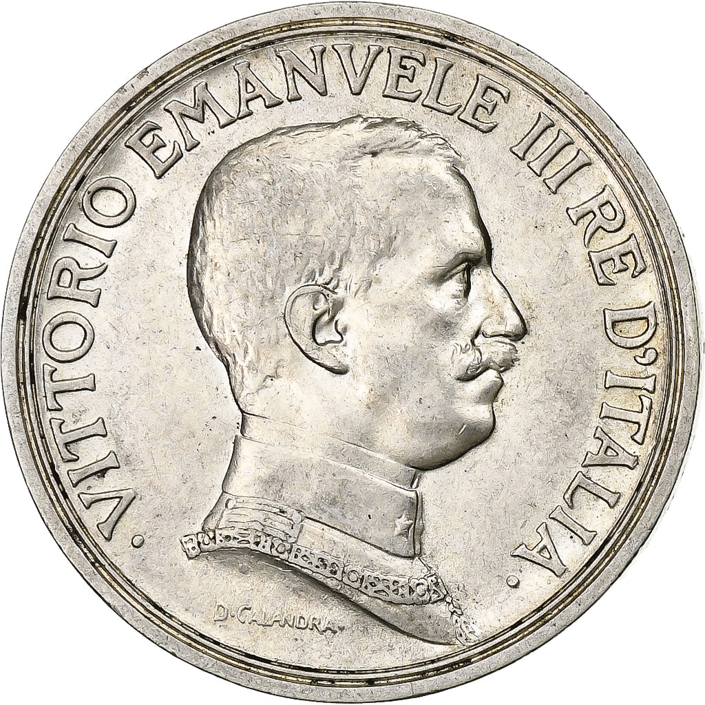 Italia, Vittorio Emanuele III, 2 Lire, 1914, Rome, Argento, SPL-, KM:55