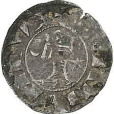 Principauté d'Antioche, Bohémond III, Denier, 1163-1201, Antioche, Billon, TB+