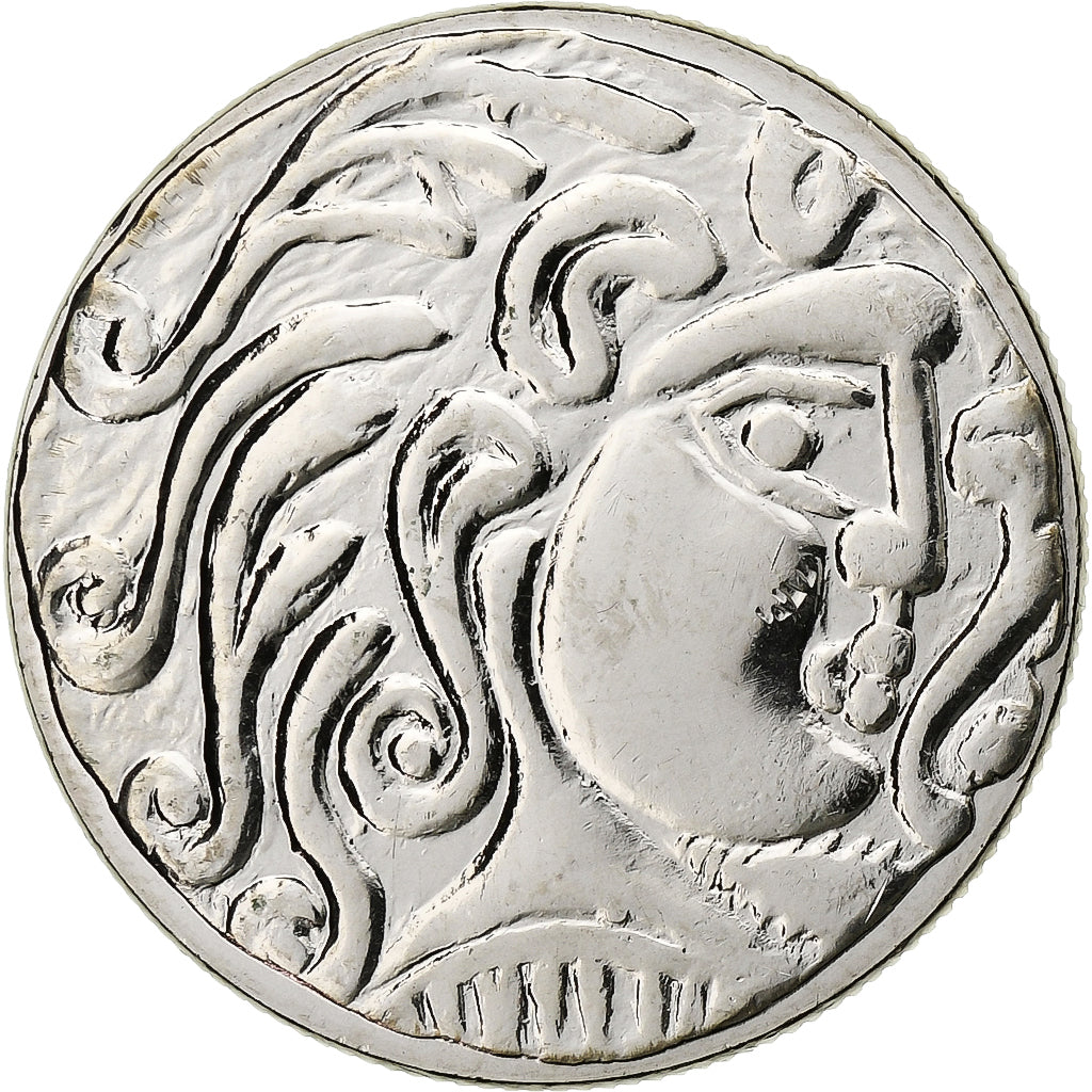 Francia, 5 Francs, Statère des Parisii, 2000, Monnaie de Paris, Rame-nichel