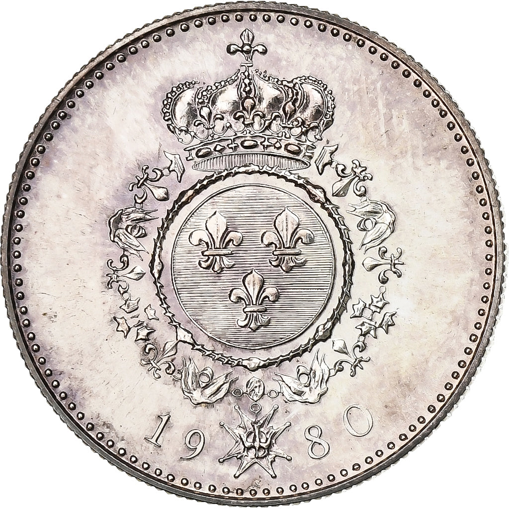 Francia, ficha, Louis XIV, 1980, Monnaie de Paris, Argento, SPL