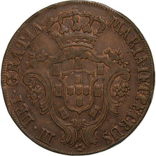 Portugal, Maria I and Pedro III, 10 Reis, 1778, Lisbon, Miedź, EF(40-45)