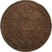 Portugal, Maria I and Pedro III, 10 Reis, 1778, Lisbon, Miedź, EF(40-45)