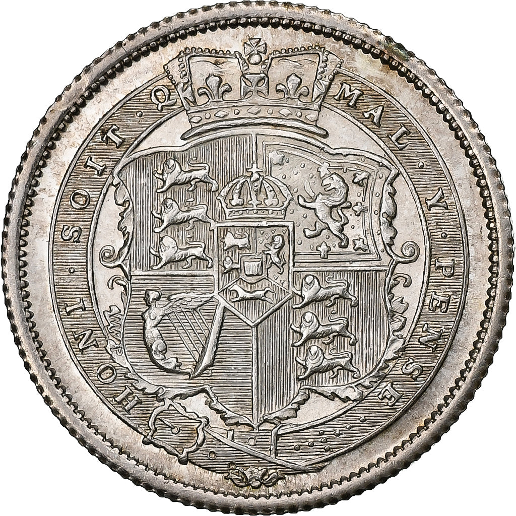 Regno Unito, George III, Shilling, 1817, London, Argento, SPL, Spink:3790