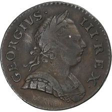United Kingdom, George III, 1/2 Penny, 1772, London, Copper, VF(30-35)