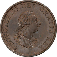 Regno Unito, George III, 1/2 Penny, 1799, Soho, Rame, SPL, Spink:3778, KM:647