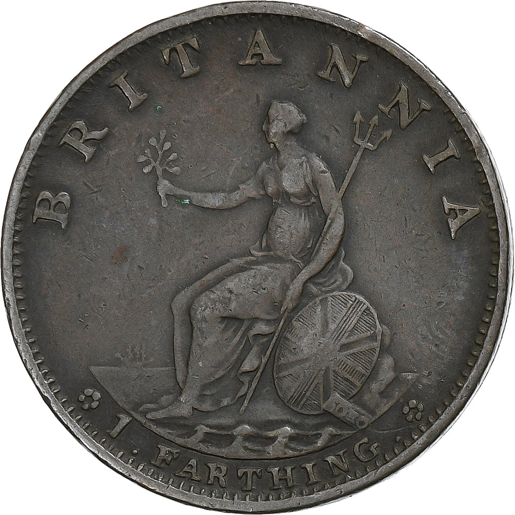 United Kingdom, George III, Farthing, 1799, Soho, Copper, VF(30-35), Spink:3779