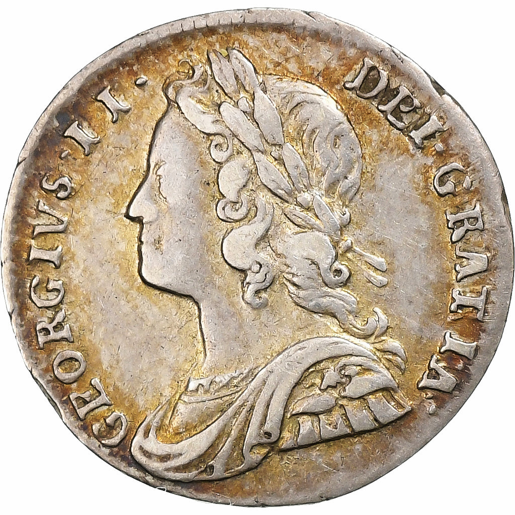 Royaume-Uni, George II, 2 Pence, 1731, Londres, Argent, TTB, Spink:3714, KM:568