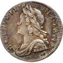 Reino Unido, George II, Penny, 1731, London, Prata, EF(40-45), Spink:3715