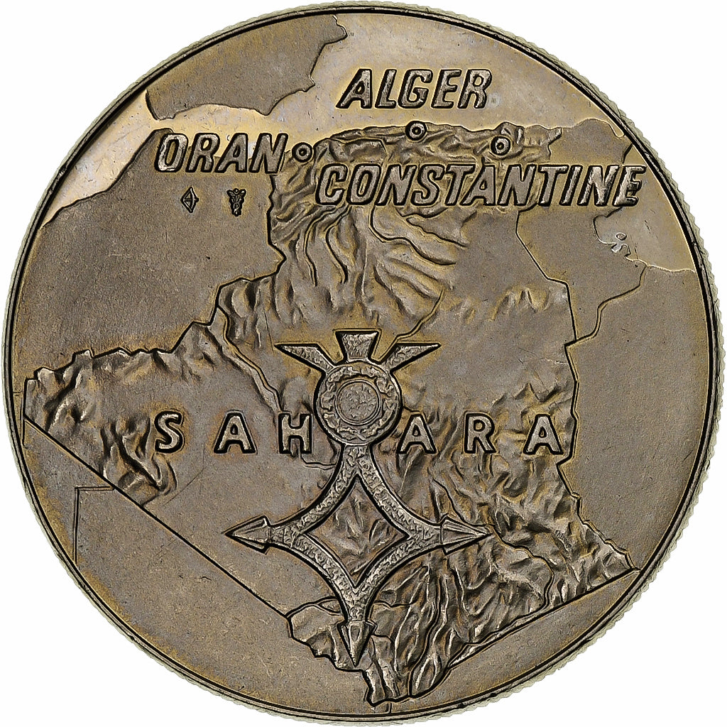 France, Medal, Hommage aux combattants d’Algérie, Utrecht, Silver, Proof