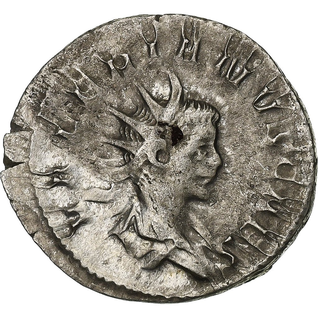 Valerian II, Antoninianus, 255, Rome, Lingote, EF(40-45), RIC:3