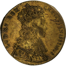 Francja, Token, Ludwik XV, États d'Artois, 1722, Mosiądz, EF(40-45)