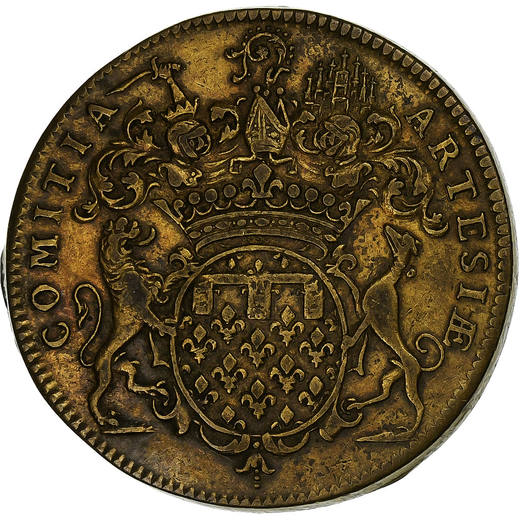 Francia, ficha, Louis XV, États d'Artois, 1722, Ottone, BB