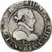 Frankrijk, Henri III, 1/2 Franc au col plat, 1578, Troyes, Zilver, FR