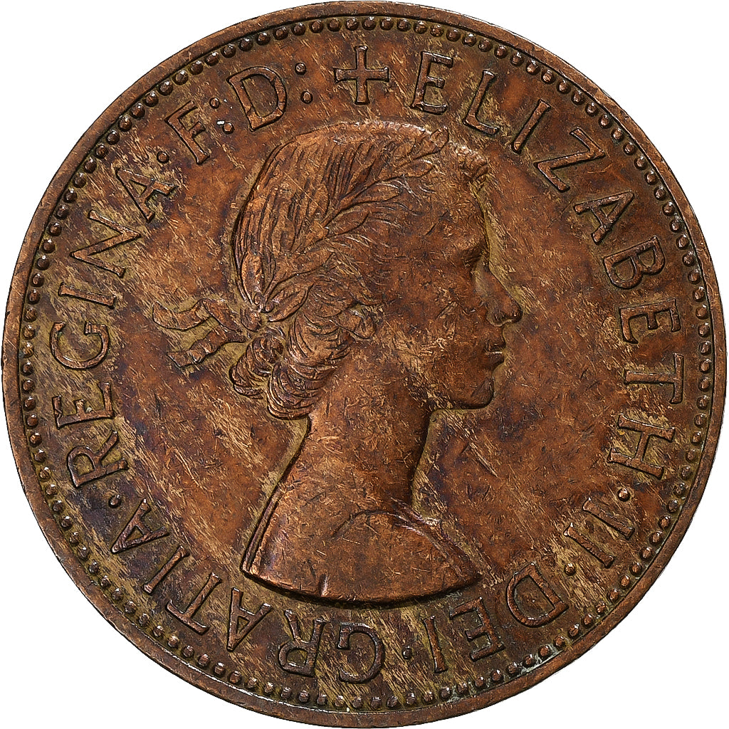 Zjednoczone Królestwo Wielkiej Brytanii, Elizabeth II, Penny, 1961, London