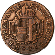 Austria, Franz II, Kreuzer, 1794, Günzburg, Miedź, EF(40-45), KM:19
