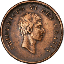 Denmark, Frederik VI, 2 Skilling, 1809, Copper, VF(30-35), KM:663