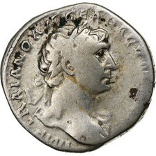 Trajan, Denarius, 103-111, Rome, Silver, VF(20-25), RIC:102