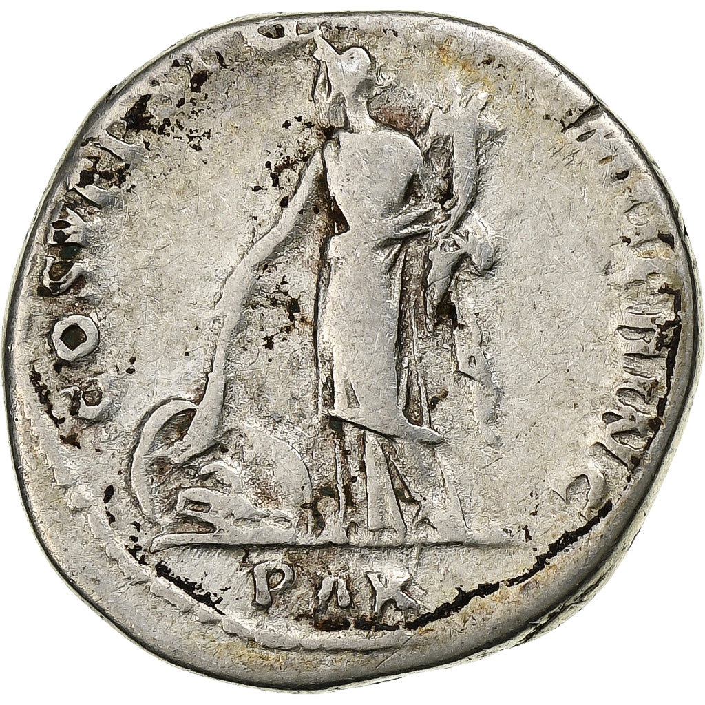 Trajan, Denarius, 103-111, Rome, Silver, VF(20-25), RIC:102