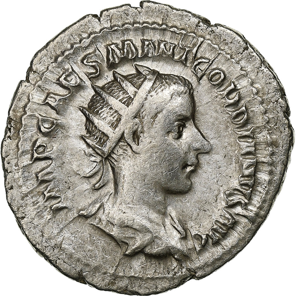 Gordian III, Antoninianus, 240, Rome, Billon, AU(50-53), RIC:35