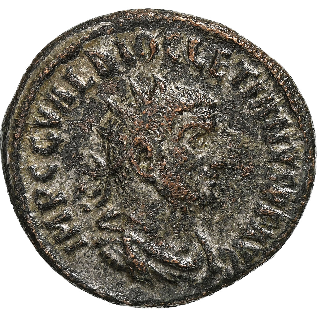 Diocletian, Aurelianus, 284, Tripoli, Billon, VF(30-35), RIC:328