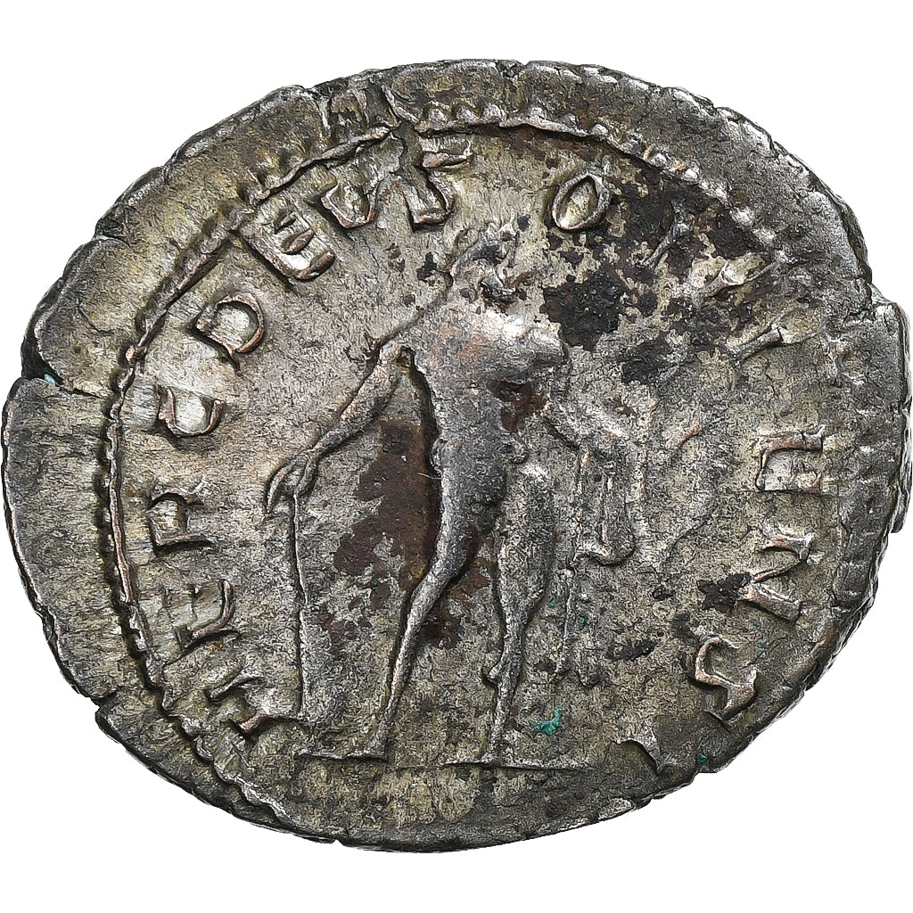 Postumus, Antoninianus, 260-268, Lugdunum, Billon, VF(30-35), RIC:64