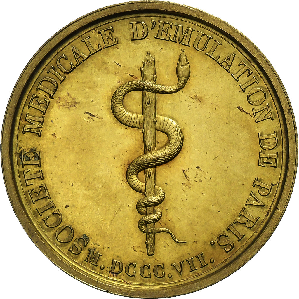 France, Token, Xavier Bichat, Société médicale d'émulation de Paris, 1807