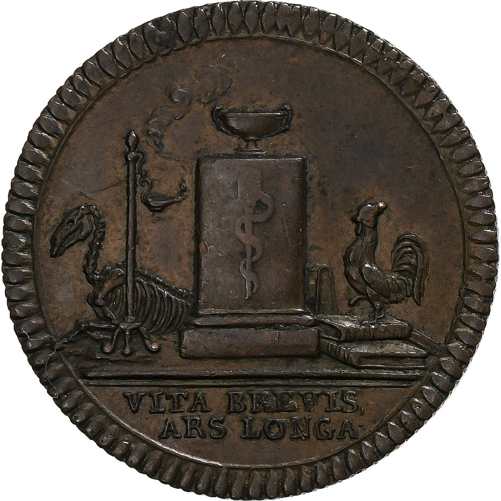 Francia, ficha, Société médico-philanthropique, 1806, Rame, BB+