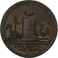 Francja, Token, Société médico-philanthropique, 1806, Miedź, AU(50-53)