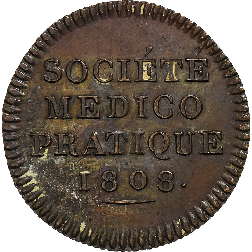 Francia, ficha, Société Médico-Pratique, 1808, Rame, BB+