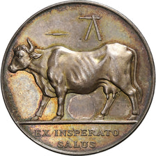 France, Token, Vaccinations municipales de Paris, 1814, Silver, Depaulis