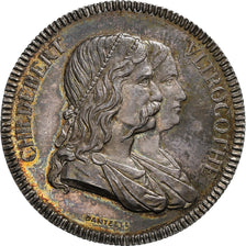 France, Jeton, Childebert & Ultrogothe, Hôpitaux Civils de Lyon, Argent, SPL