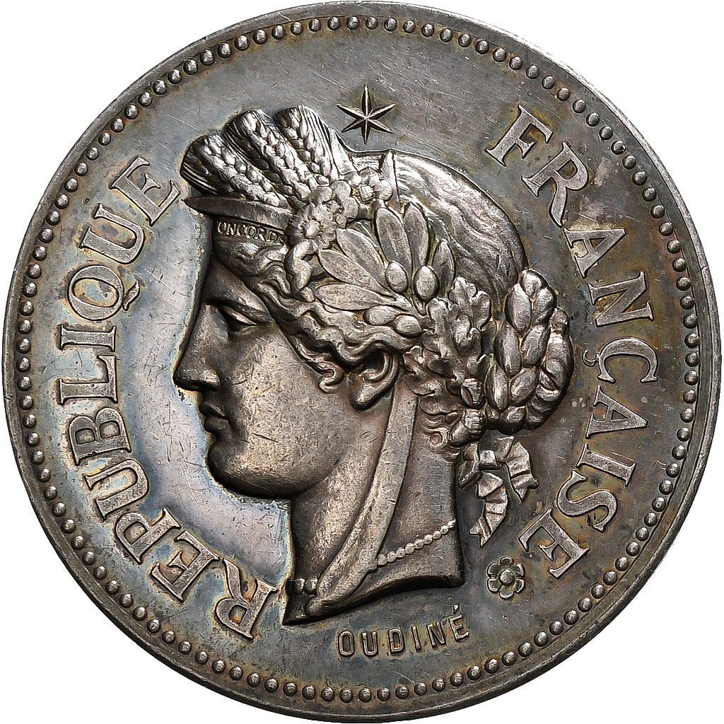 France, Token, Commissions d'hygiène publique et de salubrité, Silver