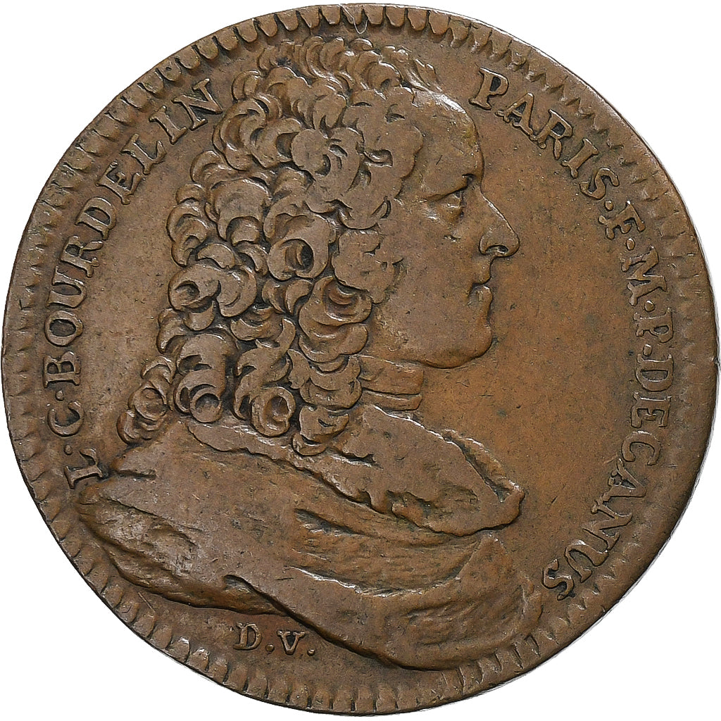 Francia, ficha, L.C. Bourdelin, Faculté de Médecine de Paris, 1738, Rame