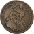 Francia, zeton, Louis XV, Trésor Royal, 1739, Cobre, Duvivier, BC+